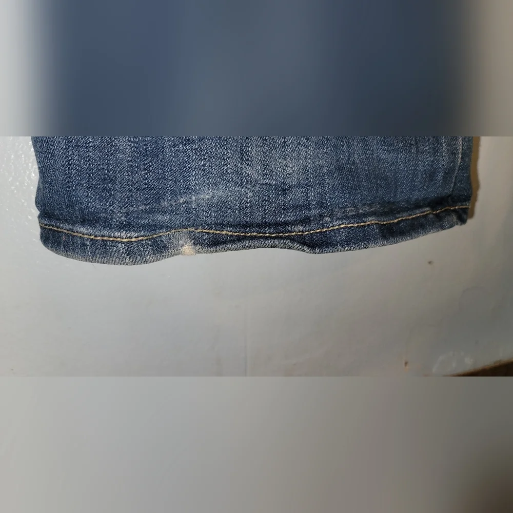 Hollister Denim Jeans 5 pocket decorative stitching - Picture 5 of 11